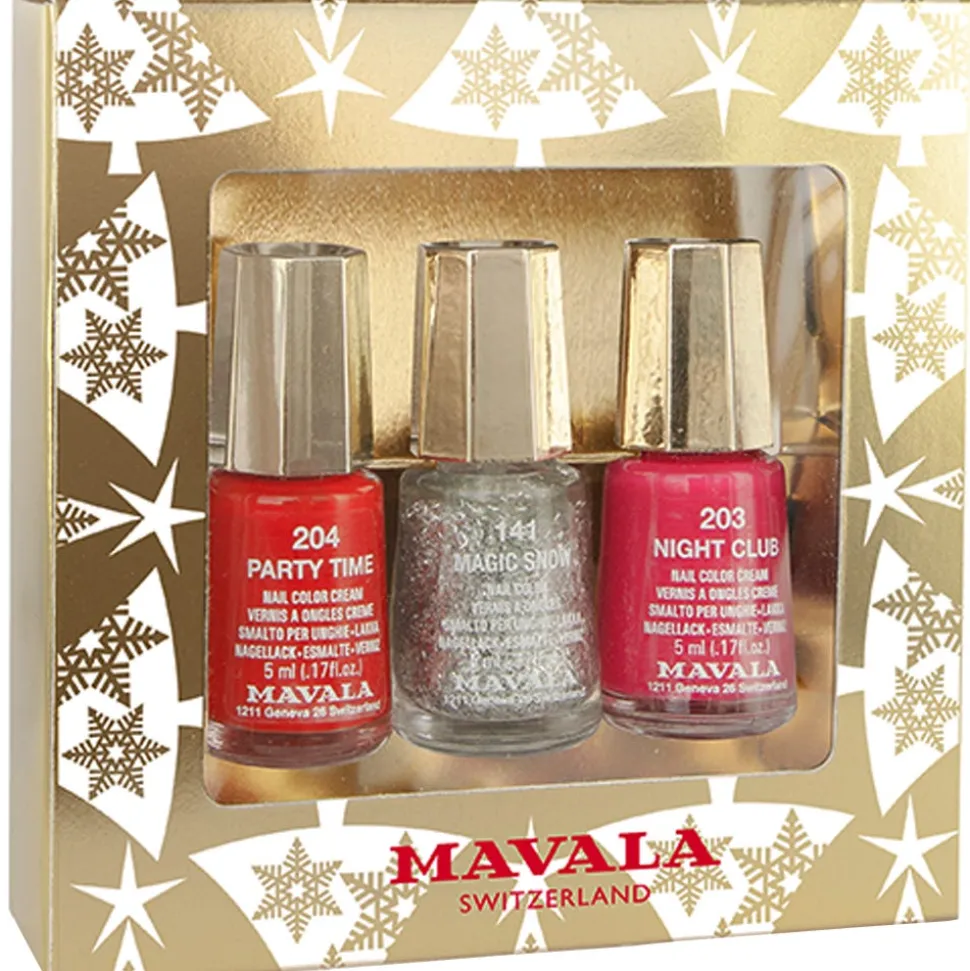 Mavala Festive Tree Coffret Gold Party
