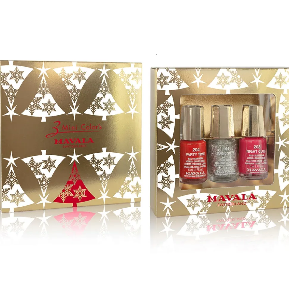 Mavala Festive Tree Coffret Gold Party