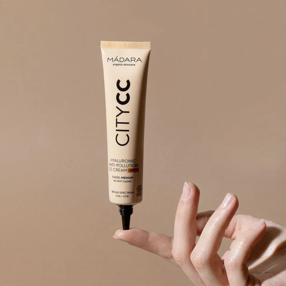 MÁDARA City CC Hyaluron Creme LSF 15 Tan 40 ml