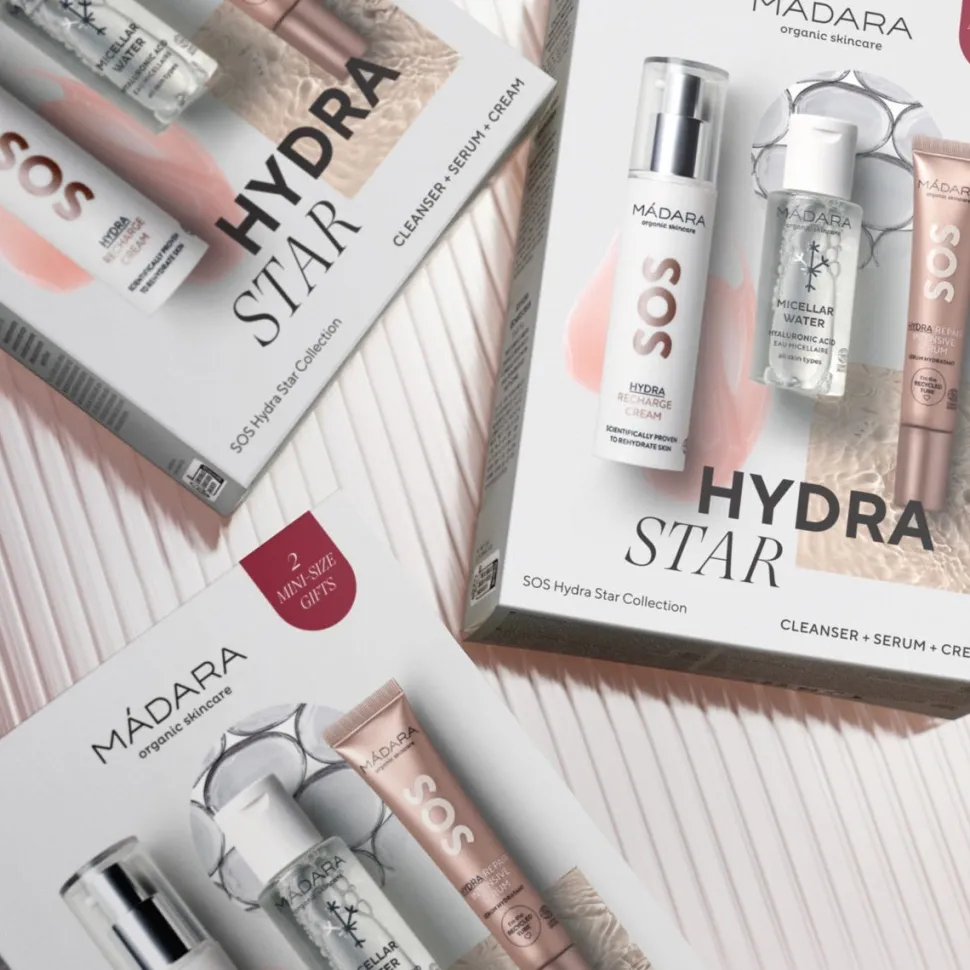 MÁDARA SOS Hydra Star Kollektion