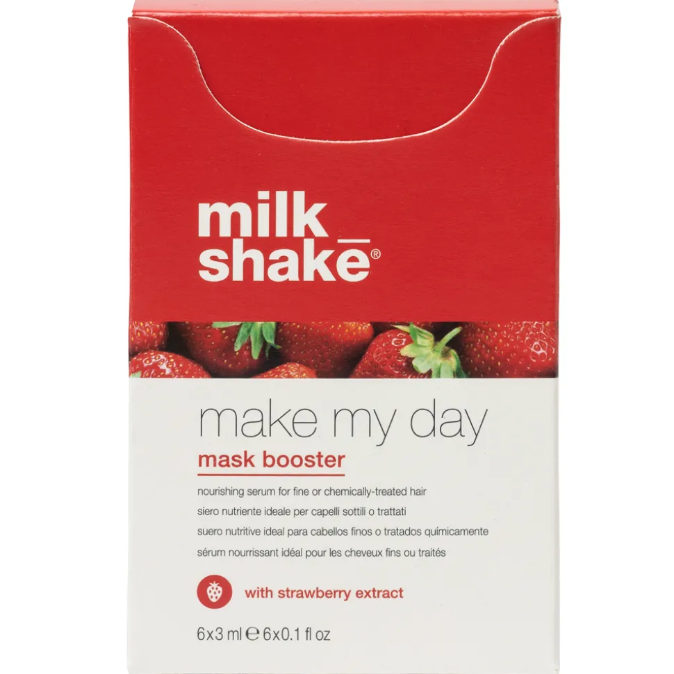 milk_shake Make My Day Mask Booster-Strawberry 6x 3 ml