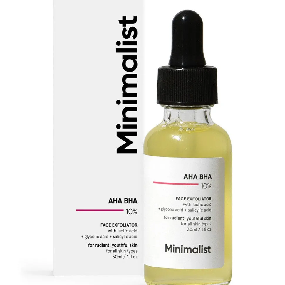 Minimalist AHA BHA 10% Face Exfoliator 30 ml