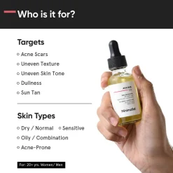 Minimalist AHA BHA 10% Face Exfoliator 30 ml