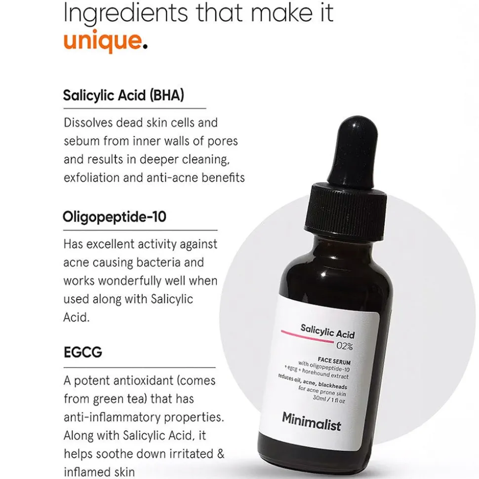 Minimalist Salicylic Acid 02% Face Serum 30 ml