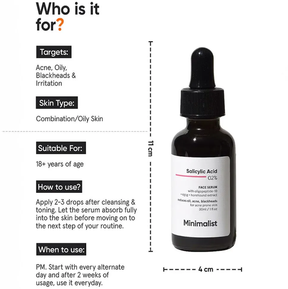 Minimalist Salicylic Acid 02% Face Serum 30 ml