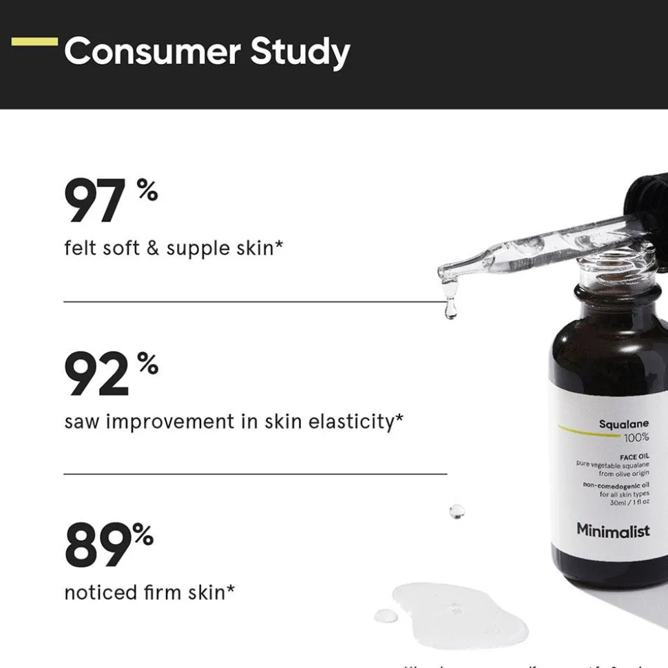 Minimalist Squalane 100% Face Oil 30 ml