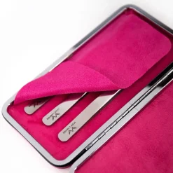Miss Lashes Pinzetten Magnet Etui Pink