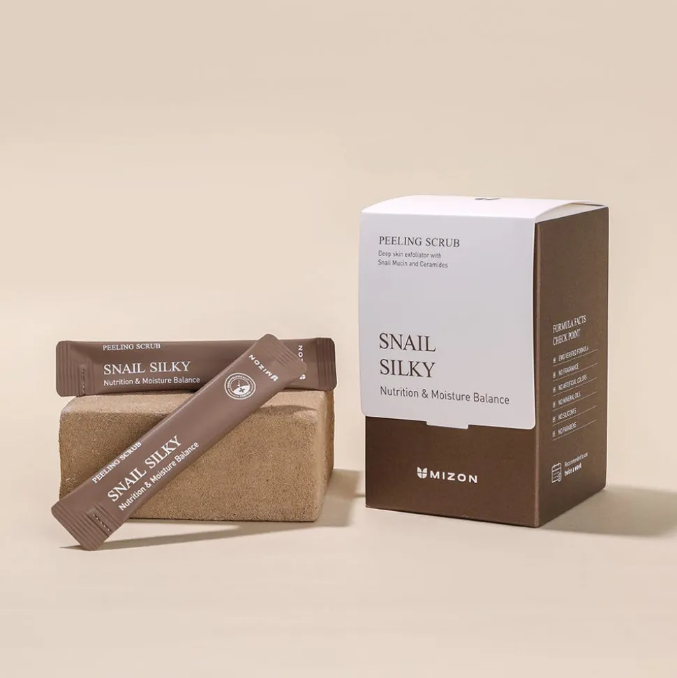 Mizon Snail Silky Peeling Scrub 200 g
