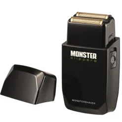 Monster clippers Doppelfolienrasierer Schwarz
