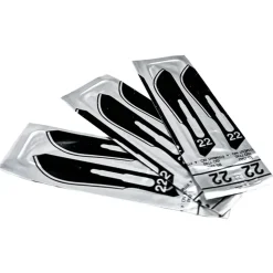 Monteil Paris Skalpell-Klingen Karbonstahl 10er Set