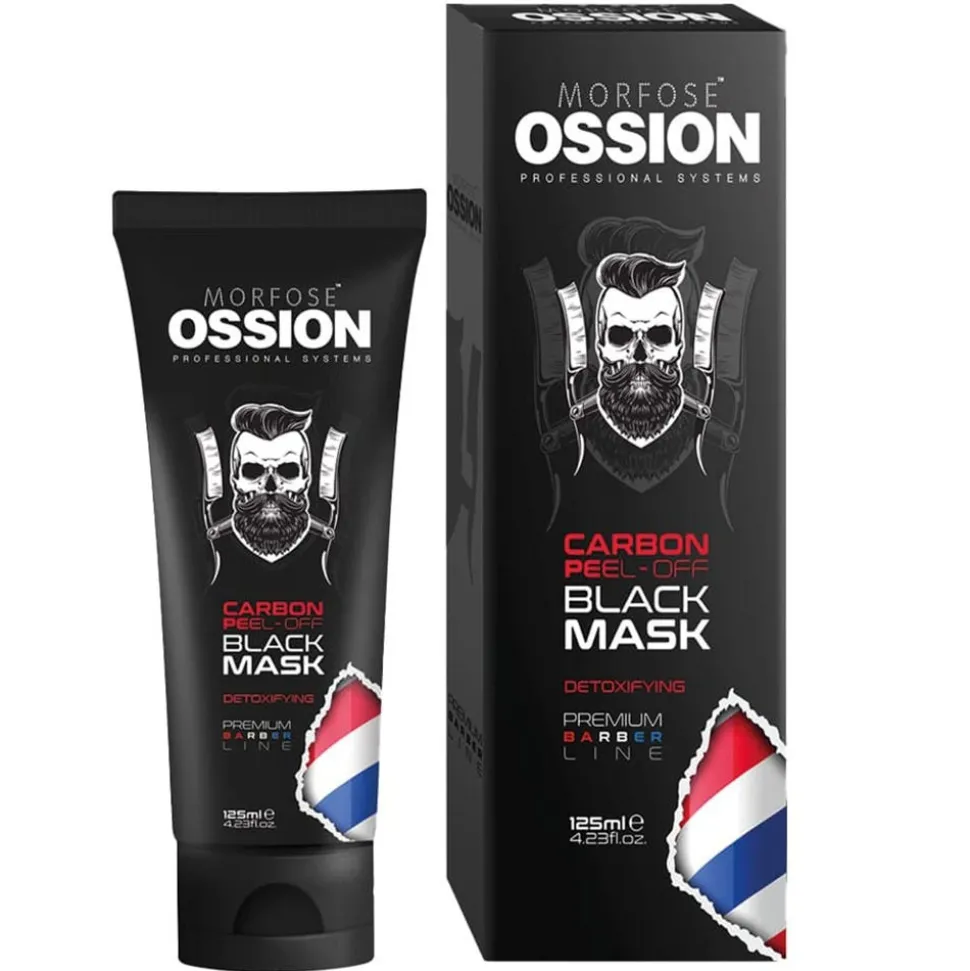 Morfose Ossion Premium Barber Peel Off Black Gesichtsmaske 125 ml