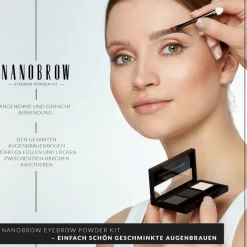 Nanobrow Eyebrow Powder Kit Dark 4 g