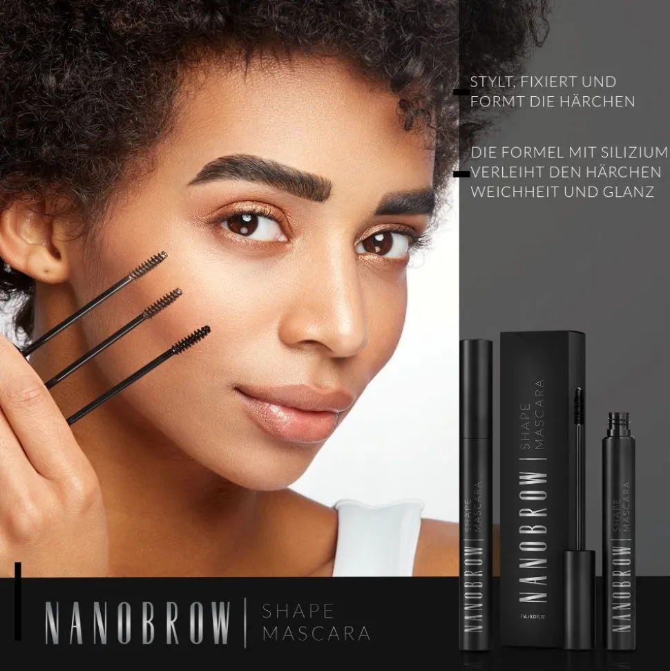 Nanobrow Shape Mascara Black 7 ml