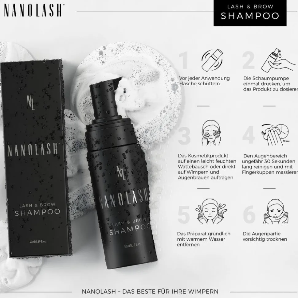 Nanolash Lash & Brow Shampoo 50 ml