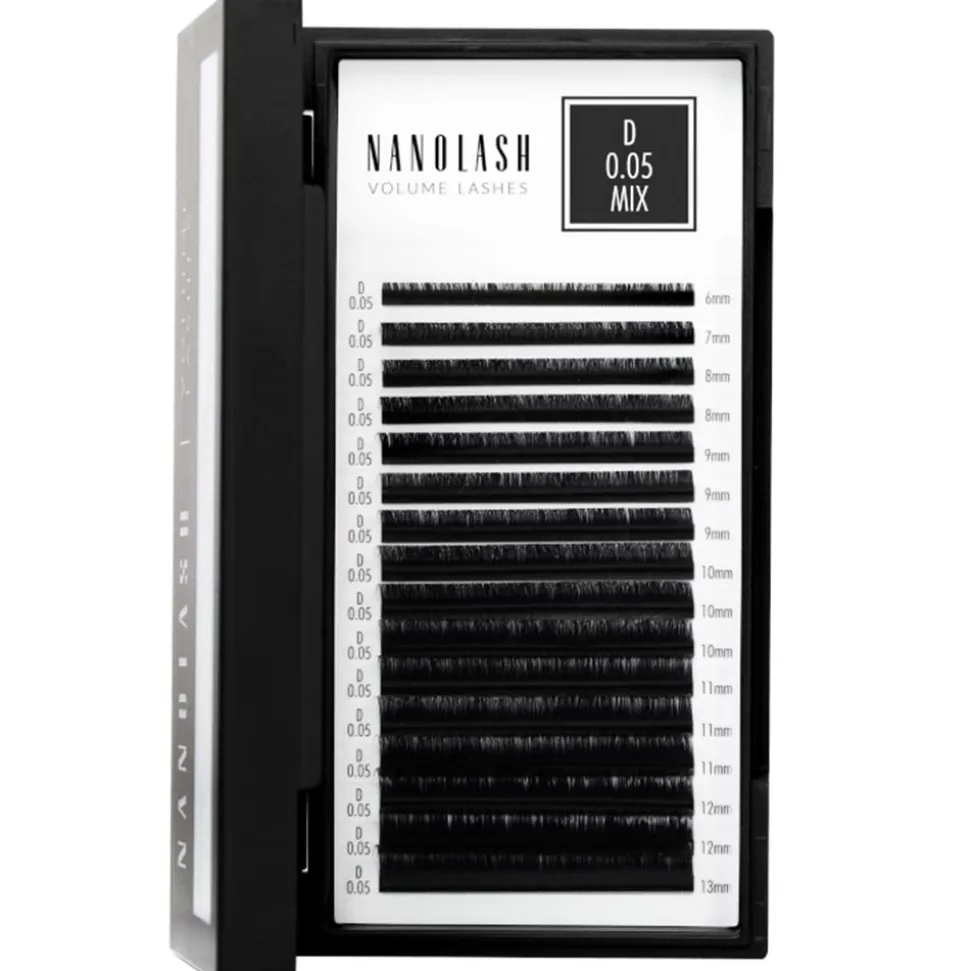Nanolash Volume Lashes 0.05 D 6-13mm