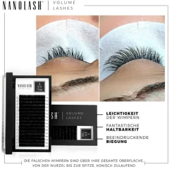 Nanolash Volume Lashes 0.05 D 6-13mm