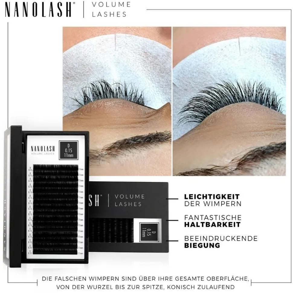 Nanolash Volume Lashes 0.05 D 9mm