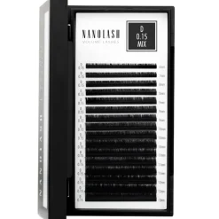 Nanolash Volume Lashes 0.15 D 6-13mm