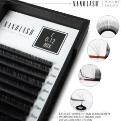 Nanolash Volume Lashes 0.10 D 9mm