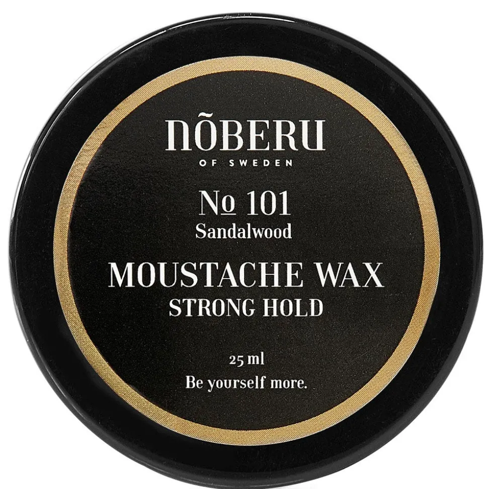 Nõberu of Sweden Moustache Wax Strong Hold - Sandalwood 25 ml