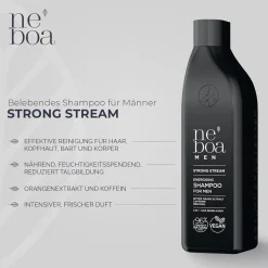 neboa MEN STRONG STREAM Shampoo & Shower Gel 2-in-1 300 ml