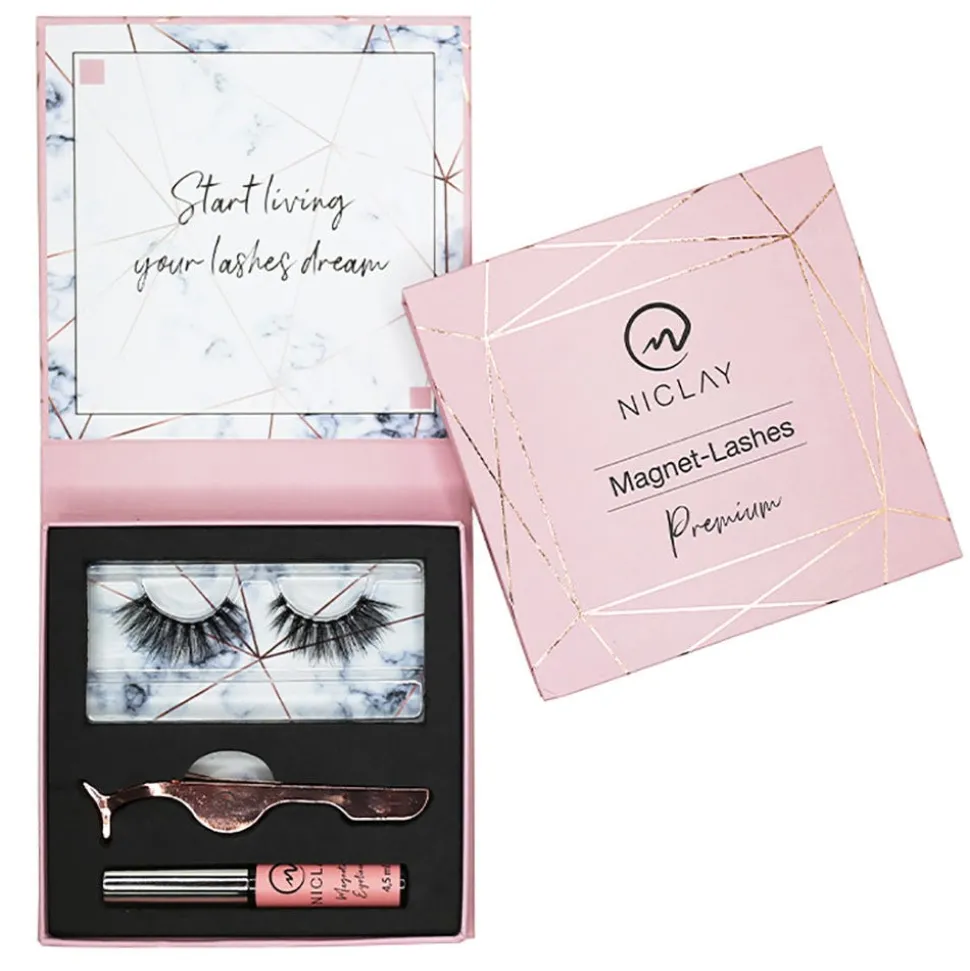 NICLAY MagneticLiner Lashes Set Premium