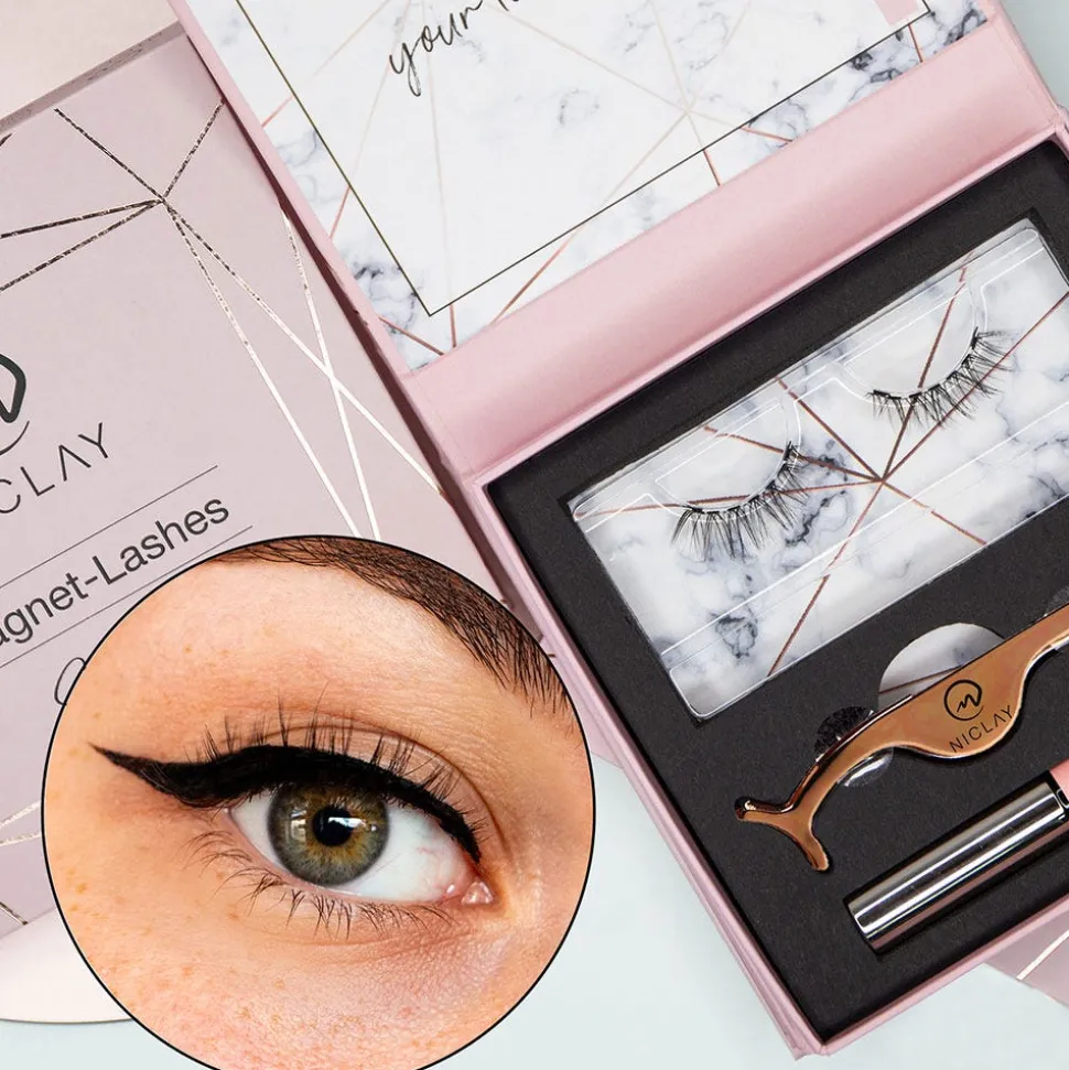 NICLAY MagneticLiner Lashes Set Supreme