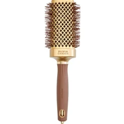 Olivia Garden Blowout Straight Wavy Bristle Gold & Brown 50mm