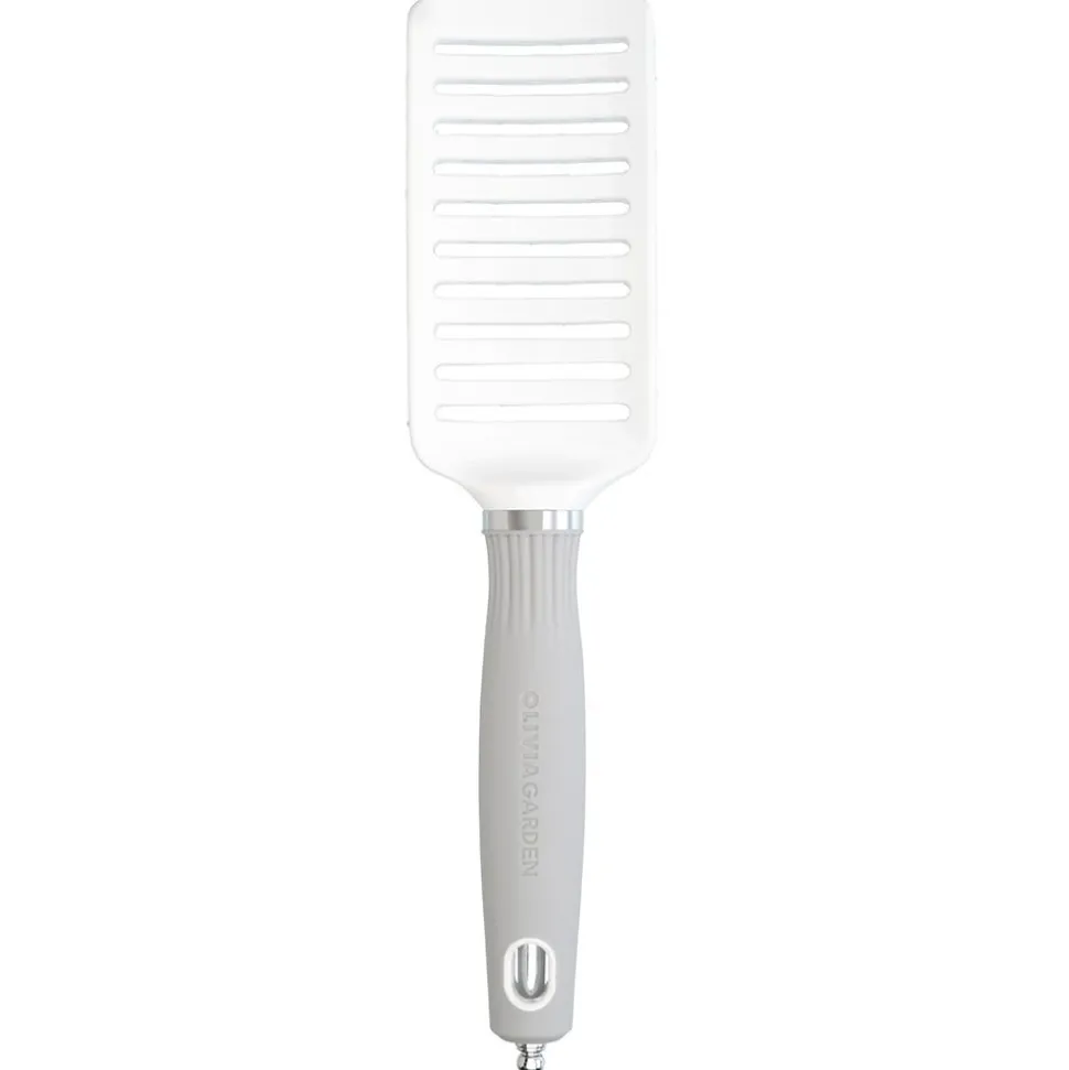 Olivia Garden Expert Care Vent Nylon Bristles White