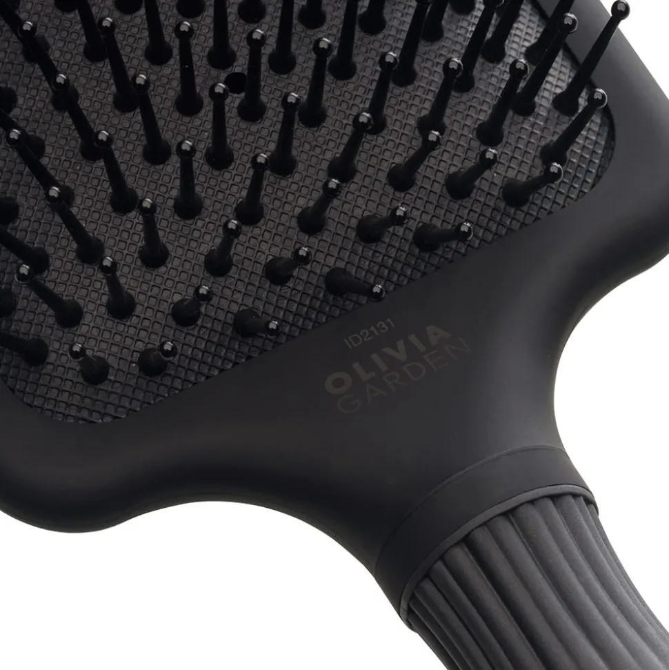 Olivia Garden Rectangular Nylon Bristle Black Label