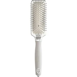 Olivia Garden Rectangular Nylon Bristles Silver S