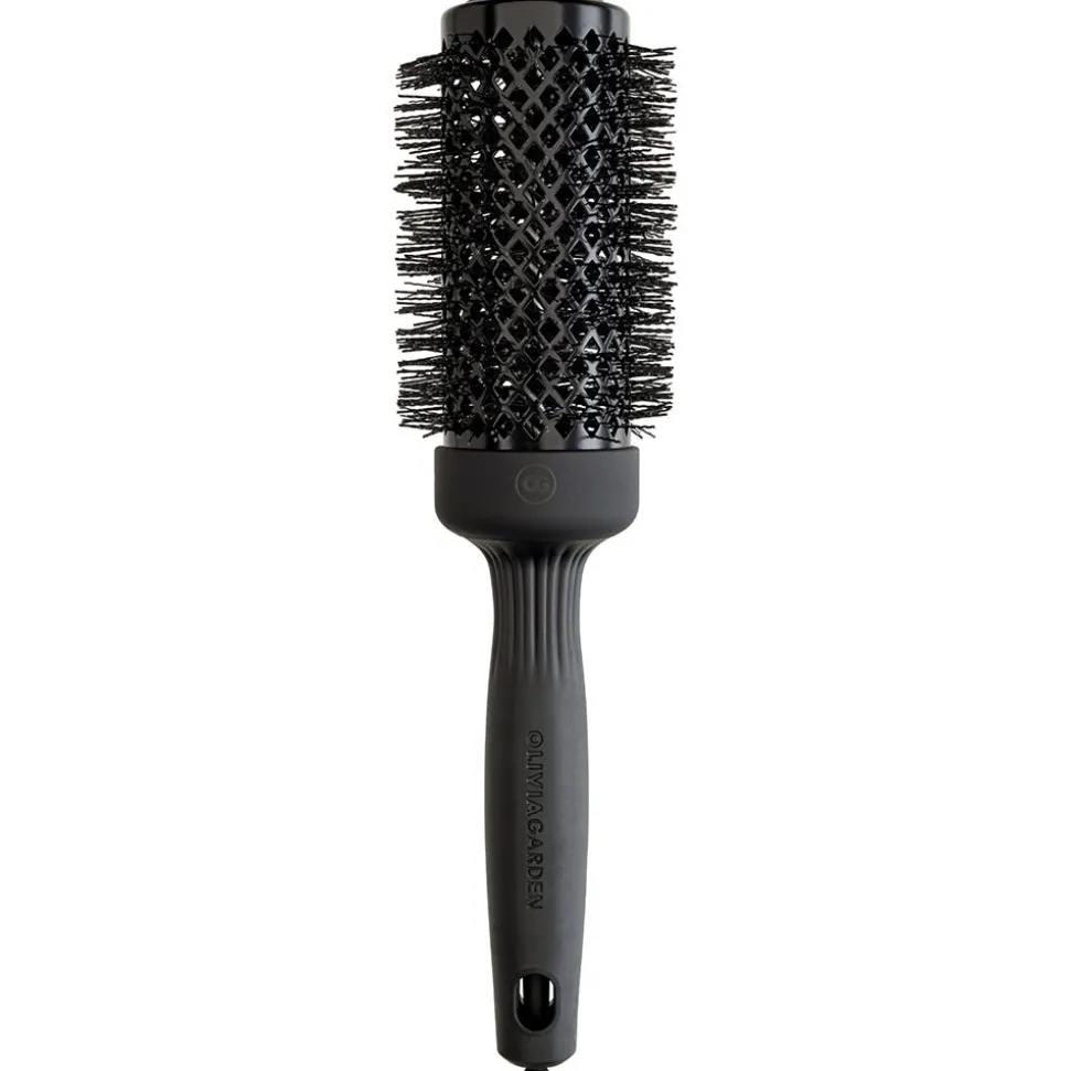 Olivia Garden Shine Wavy Bristles Black Label 45 mm Rundbürste