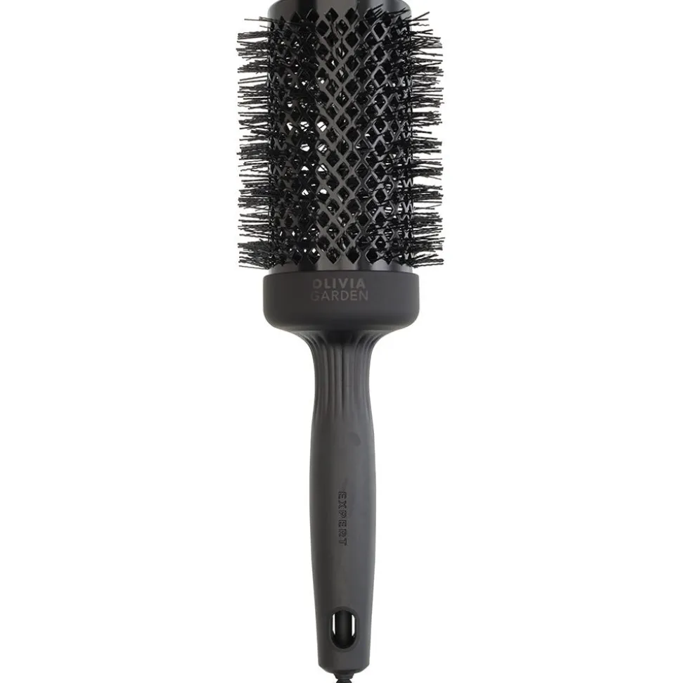 Olivia Garden SHINE Wavy Bristles Black Label 55 mm Rundbürste
