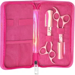 Olivia Garden SilkCut Think Pink 2025 2er Set Haarschere 5,75''
