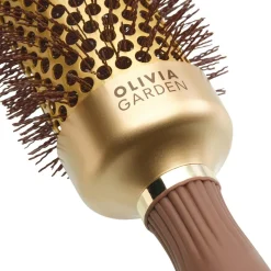 Olivia Garden Speed Wavy Bristles Gold & Brown 45 Rundbürste