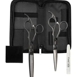 Olivia Garden Xtreme Matt Black 2er Scherenset