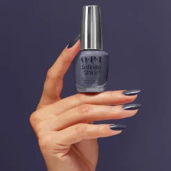 OPI Infinite Shine Nagellack Less is Norse in Dunkelblau 15 ml