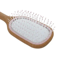 PARSA Beauty Nature Haarbürste Kork Wet & Dry rosa