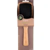 PARSA Beauty Profi FSC Holz Haarbürste Paddle Groß mit Kunststoffstiften