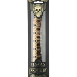 Pegasus Skulleto 210 gold Haarschneidekamm 21,0 cm