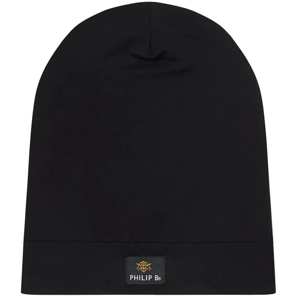Philip B. Silky Smooth Beanie Black