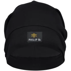 Philip B. Silky Smooth Beanie Black