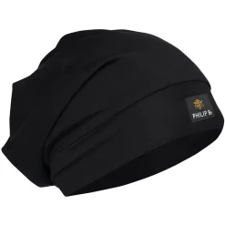 Philip B. Silky Smooth Beanie Black