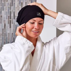 Philip B. Silky Smooth Beanie Black