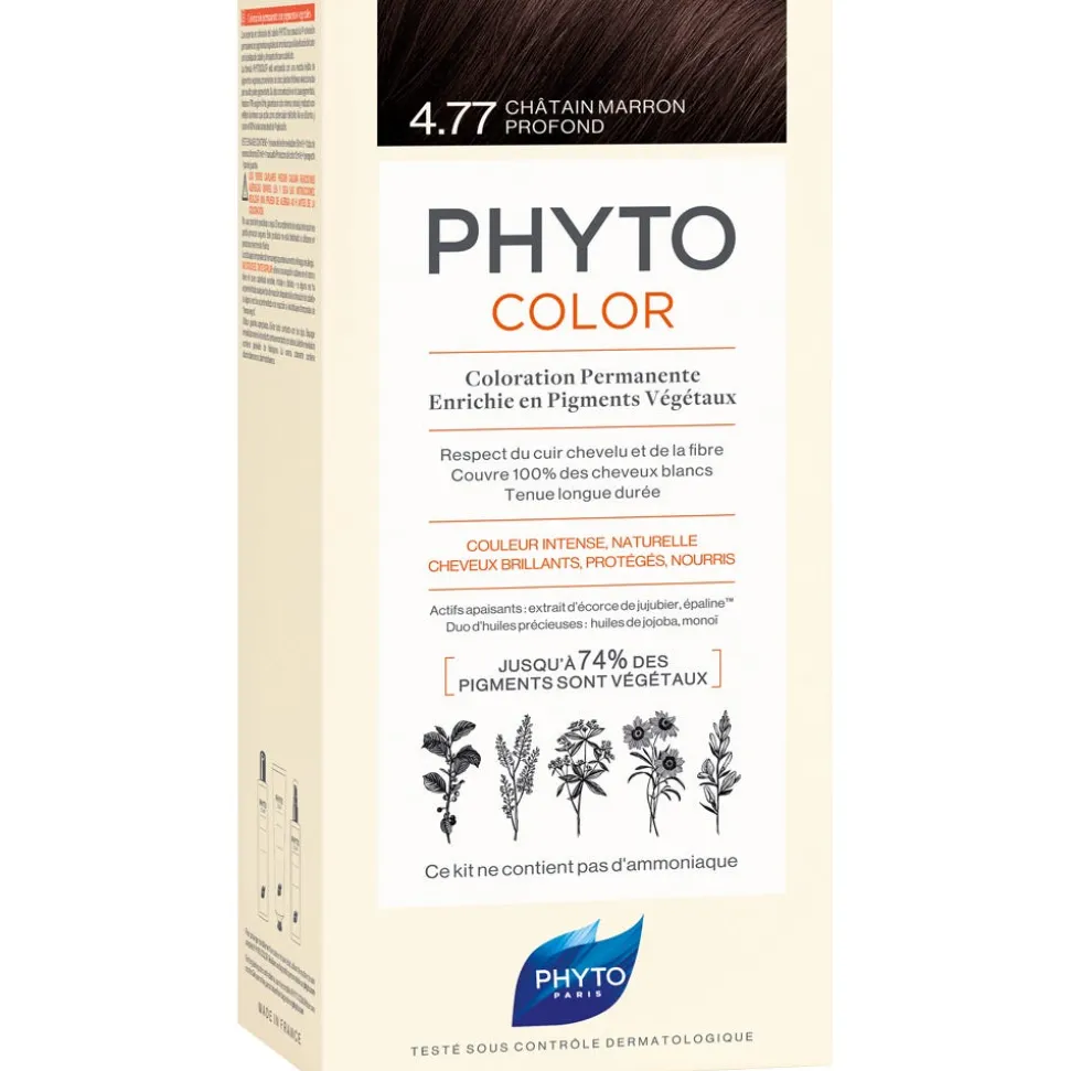 Phyto Phytocolor 4.77 Intensiv Kastanienbraun Pflanzliche Coloration