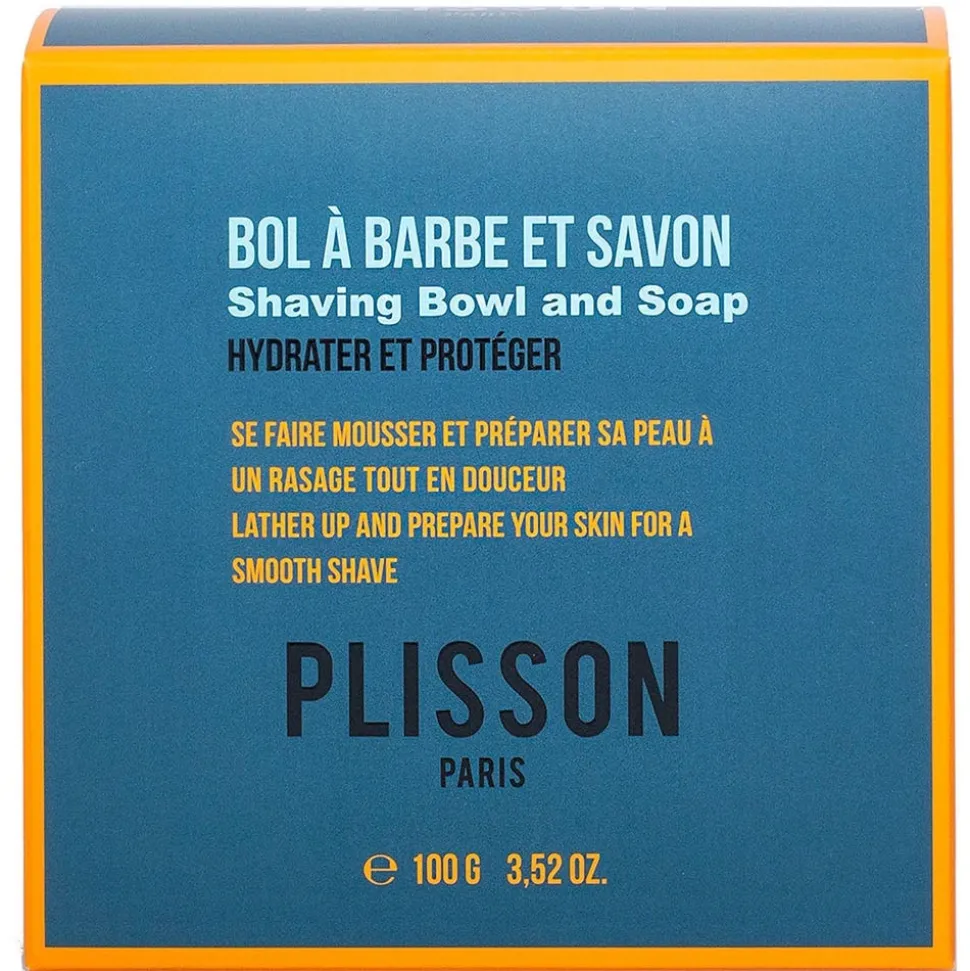 PLISSON 1808 Limoges Porcelain bowl and soap