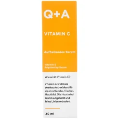 Q+A Vitamin C Aufhellendes Gesichtsserum 30 ml