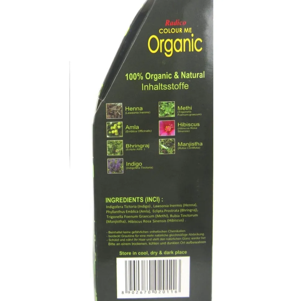 Radico Colour Me Organic Hellbraun 100 g