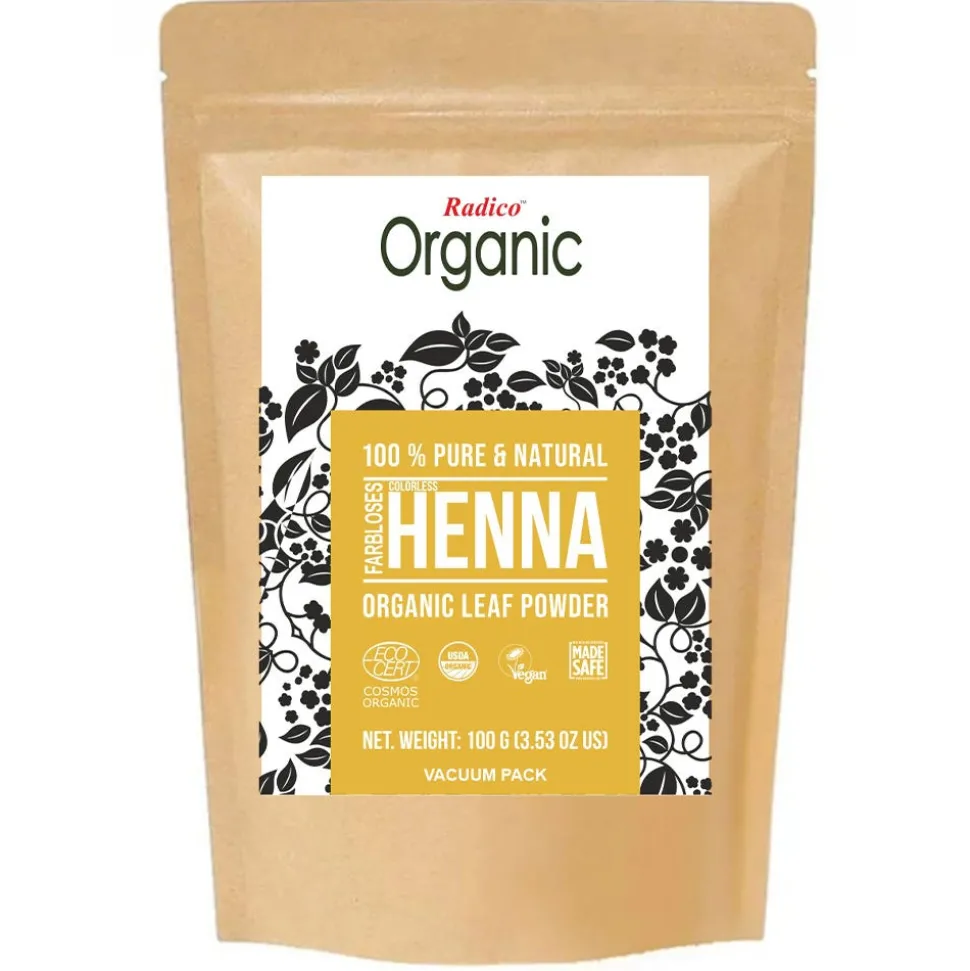 Radico Kräuterpflegepackung Farbloses Henna 100 g