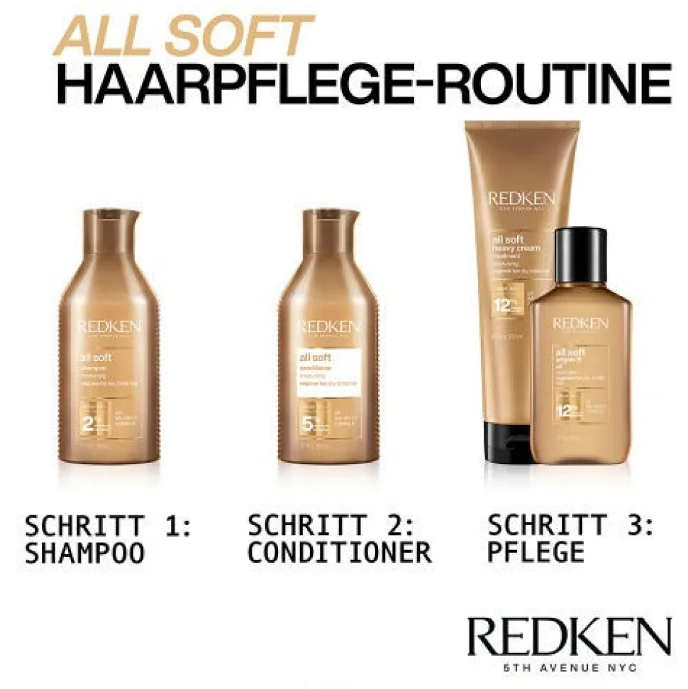 Redken All Soft Bundle Shampoo & Conditioner 2x 500 ml